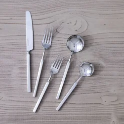 West Elm Jaxson Stainless Steel Flatware Sets