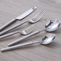 West Elm Jaxson Stainless Steel Flatware Sets