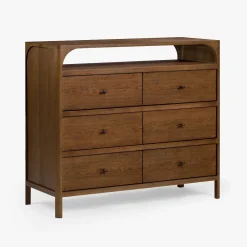 West Elm Joplin Arched 6-Drawer Dresser (45")