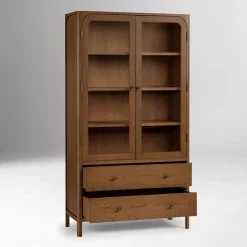 West Elm Joplin Tall Glass Cabinet (39")