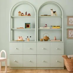 West Elm Joseph Altuzarra Arched Fluted Bookcase