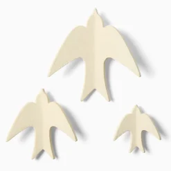 West Elm Joseph Altuzarra Mounted Papier-Mache Birds (Set of 3)