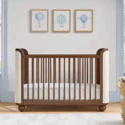 Kids West Elm Joseph Altuzarra Sphere Foot Upholstered Convertible Crib