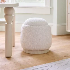 West Elm Joseph Altuzarra Upholste Storage Pouf