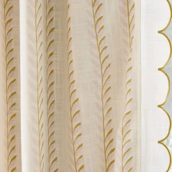 West Elm Joseph Altuzarra Vines Stripe Blackout Curtain