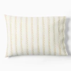 West Elm Joseph Altuzarra Vines Stripe Pillowcase Set