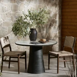 West Elm Jozette Outdoor Round Dining Table (42")