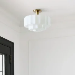 West Elm Jules Flush Mount (14")