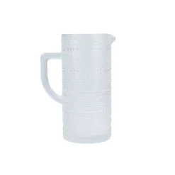 West Elm Jupiter Beaded Glass Pitcher
