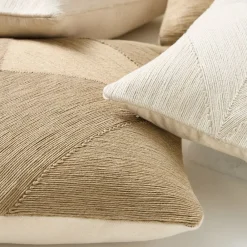 West Elm Jute Geo Pillow Cover