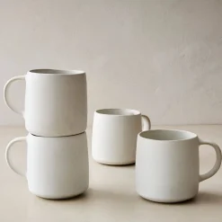West Elm Kanto Stoneware Handled Mug Sets