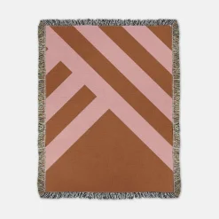 West Elm Karbon Market Cotton Grand Signet Throw