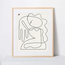 West Elm Kate Arends Framed Print - Meditation