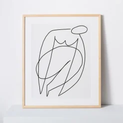 West Elm Kate Arends Framed Print - Woman