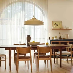 West Elm Keira Solid Wood Extendable Dining Table (60"–94")