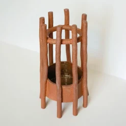 West Elm Keraclay Coil Vase