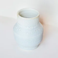 West Elm Keraclay Crater Vase