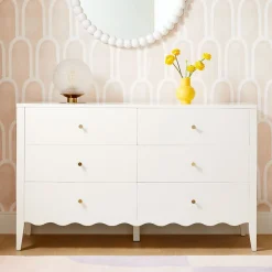Kids West Elm Kids Daisy 6-Drawer Dresser (55")