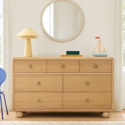 Kids West Elm Kids Joseph Altuzarra Sphere Foot 7-Drawer Dresser (56")