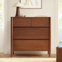 Kids West Elm Kids Leo 4-Drawer Narrow Dresser (36")