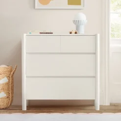 Kids West Elm Kids Leo 4-Drawer Narrow Dresser (36")