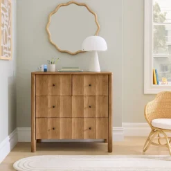 Kids West Elm Kids Scalloped Narrow Dresser (35")