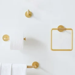 West Elm Knurled Bath Hardware