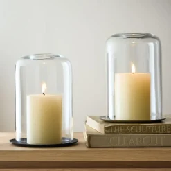 West Elm Kuba Glass & Metal Cloche
