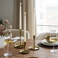 West Elm Kuba Metal Taper Holders