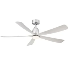 West Elm Kute5 Ceiling Fan with Light Kit 52"