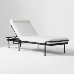 West Elm Lagos Aluminum Outdoor Chaise Lounge