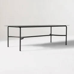 West Elm Lagos Aluminum Outdoor Dining Table (86")