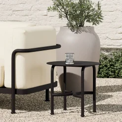West Elm Lagos Aluminum Outdoor Side Table (18")