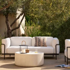 West Elm Lagos Aluminum Outdoor Sofa (82")