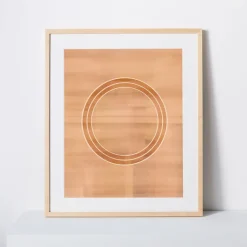West Elm Élan Byrd Framed Print - Sun Daze