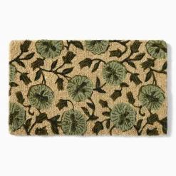 West Elm Laney Floral Doormat