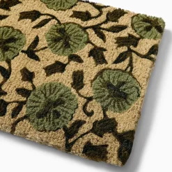 West Elm Laney Floral Doormat