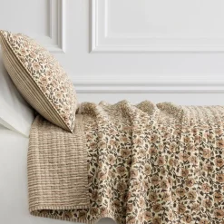 West Elm Laney Floral Quilt & Shams