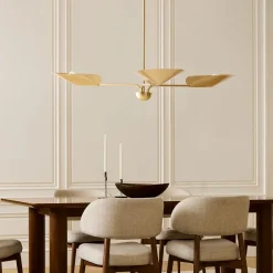 West Elm Laughton 3-Light Chandelier (48")