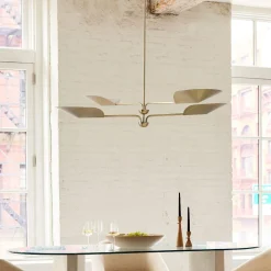 West Elm Laughton 4-Light Chandelier (48")