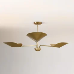 West Elm Laughton Semi-Flush Mount (48")