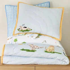 Kids West Elm Lawn Pawty Kids Bedding Collection
