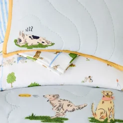 Kids West Elm Lawn Pawty Kids Bedding Collection