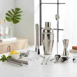 West Elm Lazy Susan Bar Tools Set