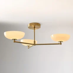 West Elm Lea Semi Flush Mount (36")