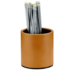 West Elm Leather Pencil Cup