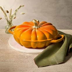 West Elm Le Creuset Enameled Cast Iron Signature Pumpkin Braiser