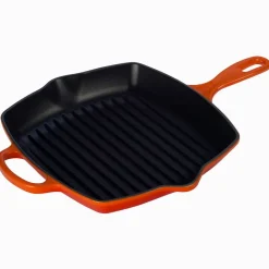 West Elm Le Creuset Signature Handled Square Skillet Grill