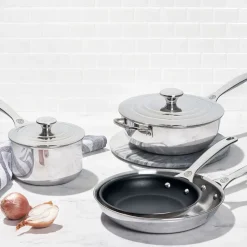 West Elm Le Creuset Stainless Steel Set