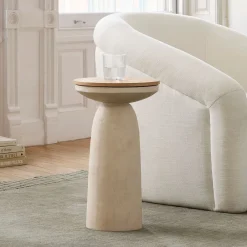 West Elm Leona Drink Table (21")